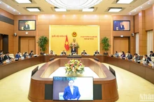 越南国会常委会第四十次会议开幕【组图】
