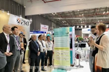 越南第二十届国际精密机械与制造展览会。（图片来源：越通社）