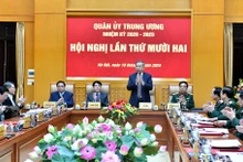 越共中央总书记苏林主持中央军委会议。