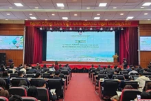 2025年3月底举办的“海防市引领绿色转型与可持续发展”研讨会。（图片来源：《公论报》）