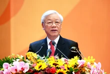 已故越共中央总书记阮富仲。
