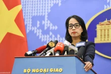 越南外交部发言人范秋姮。