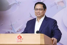 范明正总理发表讲话。（图片来源：越通社）