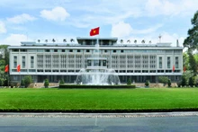 胡志明市的统一宫。