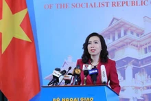 越南外交部发言人黎氏秋姮。（图片来源：越通社）