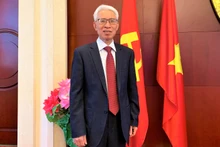 越南驻华大使范星梅。（杜有兴 摄）