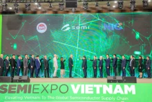 2024年越南半导体行业展览会在河内国家创新中心和乐园区正式开幕。