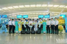 越南国家航空公司连续开通河内直达印度的航线。