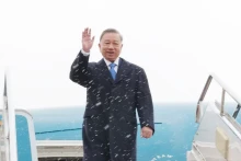 越共中央总书记、国家主席苏林抵达乌兰巴托 开始对蒙古国进行国事访问【组图】