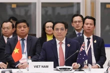 越南政府总理范明正出席“亚洲零排放共同体”首次峰会。
