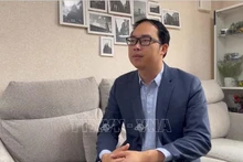 日本越南人联合会会长阮鸿山博士。（图片来源：越通社）