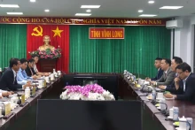 会谈场景。
