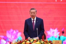 越共中央总书记、国家主席苏林。