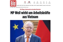 德国《图片报》（Bild）刊登了有关下萨克森州州长史蒂芬·魏尔访问越南的文章。