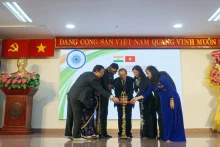 印度共和国独立78周年纪念活动。（图片来源：越通社）