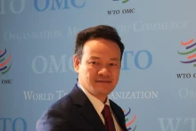 越南常驻联合国、世界贸易组织（WTO）和在瑞士日内瓦其他国际组织代表团团长梅潘勇大使。