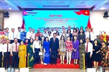 与会代表合影。