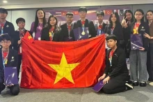 越南在2025年亚洲化学奥林匹克竞赛上夺得5枚金牌。