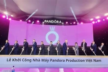 潘多拉（越南）工厂正式动土兴建。