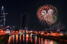 附图：胡志明市将设置16个烟花燃放点。