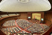 越南第十五届国会第二次特别会议1月5日上午在河内国会大厦正式开幕。