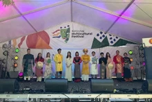 越南奥黛闪耀第25届澳大利亚国家多元文化节。