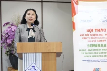 ITPC副主任胡氏鹃发表讲话。