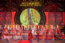 开幕式的文艺表演。