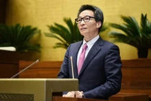 越南政府副总理武德儋作《2021至2030年国家总体规划方向及2050年愿景》报告。