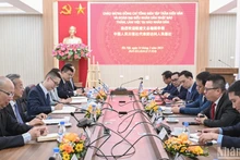 越南《人民报》社总编辑黎国明会见中国《人民日报》社代表团【组图】