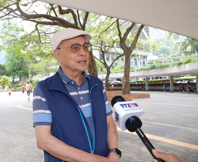 华侨陈复兴。(图片来源：越通社）