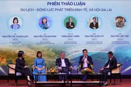 “嘉莱省旅游的潜力和前景”论坛场景。（图片来源：越通社）