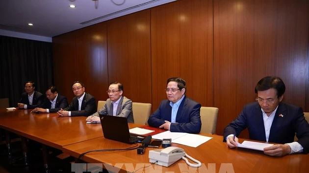 范明正总理主持线上会议 部署中部地区救援与灾后恢复工作。