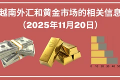 越南外汇和黄金市场的相关信息【图表新闻】