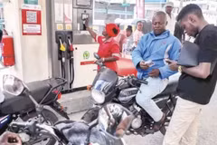 坦桑尼亚达累斯萨拉姆的一家加油站。（图片来源：新华社）