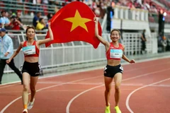 越南田径名将阮氏莺摘得职业生涯第15金【图表新闻】