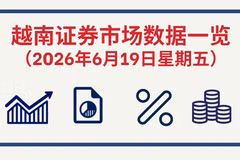 6月19日越南证券市场数据一览 【图表新闻】