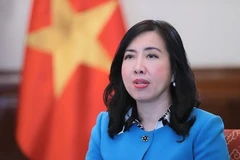 越南外交部副部长黎氏秋姮。（图片来源：越通社）