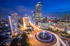 印度尼西亚首都雅加达的一角。（图片来源：Indonesia Expat）