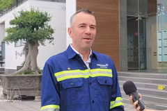 德国梅塞尔集团东南亚地区首席运营官安东尼·格兰皮埃尔。（图片来源：越通社）