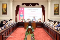 越南国家主席办公厅在河内举行新闻发布会。（图片来源：越通社）