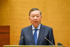越共中央总书记、国家主席苏林在会上发表指导性讲话。