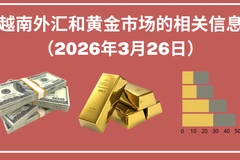 越南外汇和黄金市场的相关信息【图表新闻】