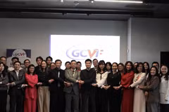 各位代表合影。