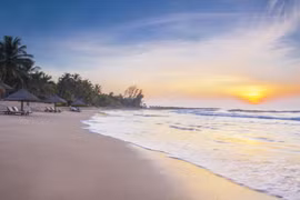 美奈海滩之美。