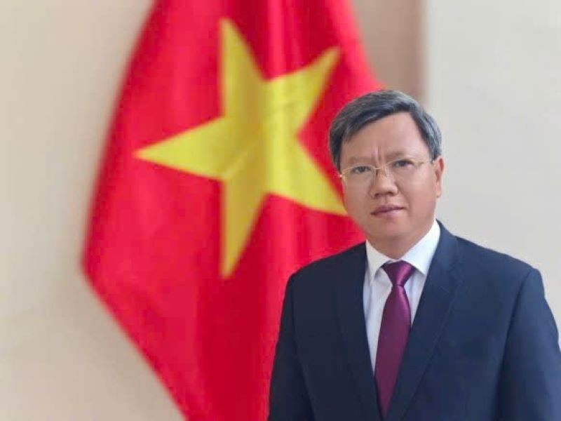 越南驻古巴特命全权大使黎光龙。（图片来源：人民报网）