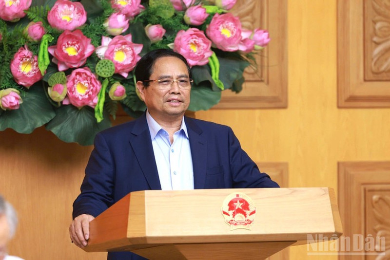 范明正总理发表讲话。（图片来源：越通社）