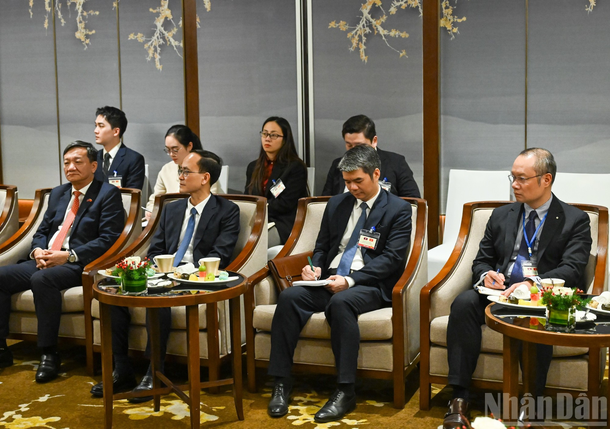 越南代表出席仪式。