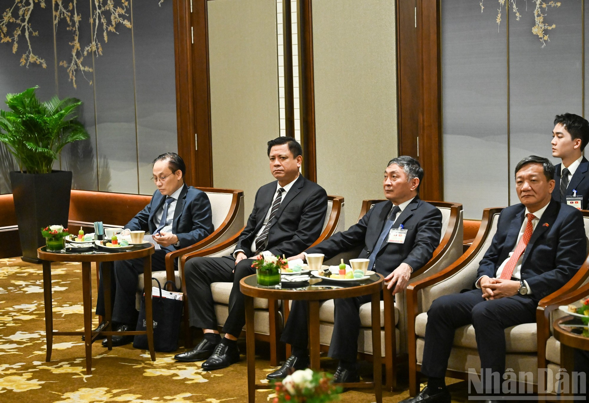 越南代表出席仪式。