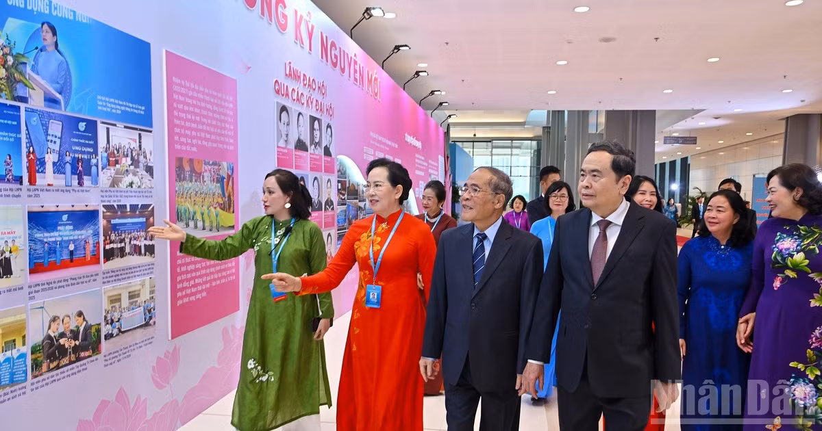 越南党和国家领导出席越南妇女第十四次全国代表大会【组图】